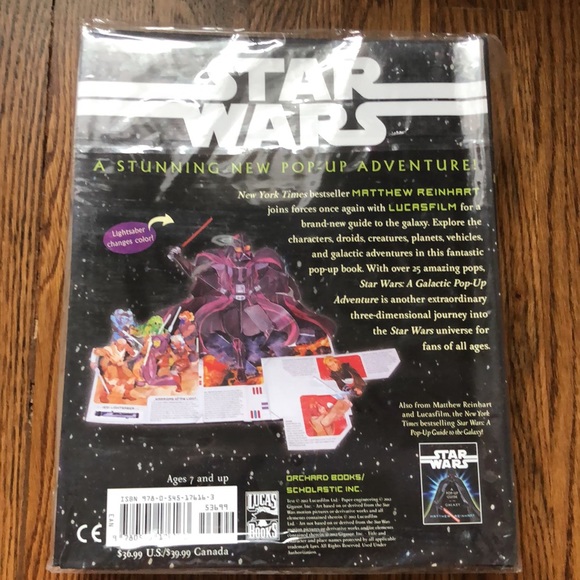 NWT Star Wars: A Galactic Pop-up Adventure - Picture 2 of 2
